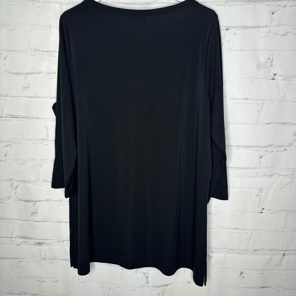 Talbots size 1X black top - Picture 6 of 6
